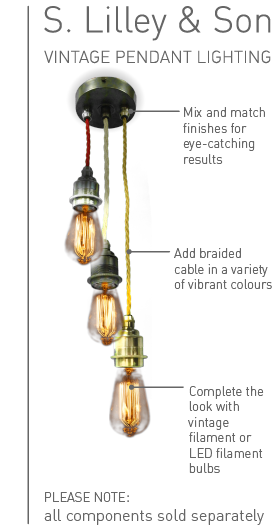 S. Lilley & Son Vintage Pendant Lighting