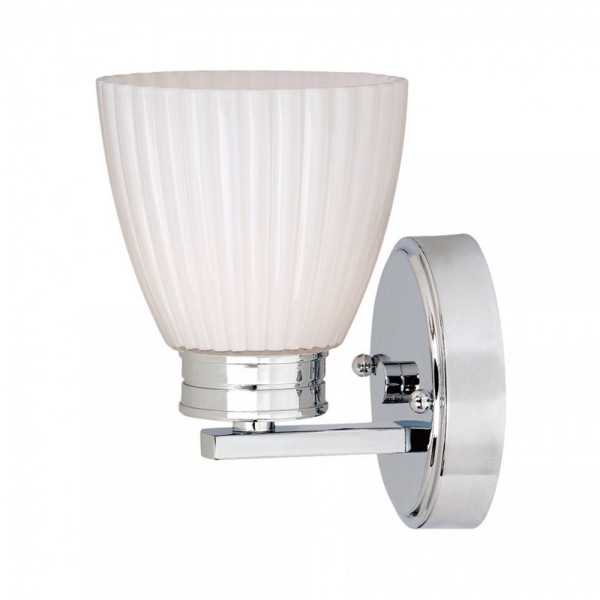 Elstead Lighting Wallingford Chrome Bathroom Wall Light at Love4Lighting