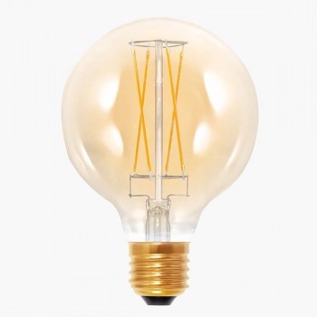 Segula Vintage Line 6W 2000K Dimmable E27 Golden Globe 95 LED Bulb | L4L