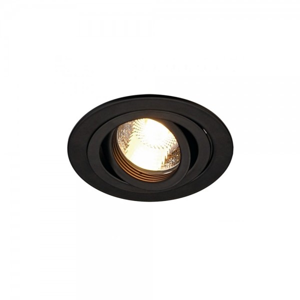 SLV TRIA Recessed LED Ceiling Spotlight - Dimmable 2700K, 29W, 30° Beam Angle, 2275lm - White Finish