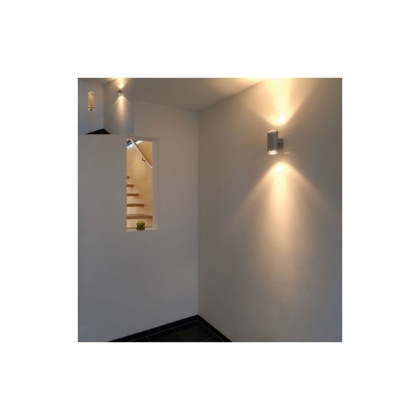 SLV BARRO up/down wall lamp WL-1 chrome GU10 max. 2x50W at Love4Lighting