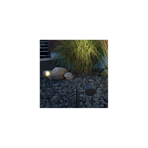 SLV 230374 Stone Grey Sitra Earth Spike Outdoor Ground Light at