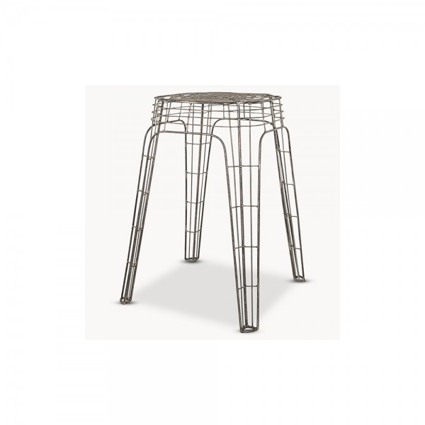 One World Trading HN7246 Maitland High Metal Stool