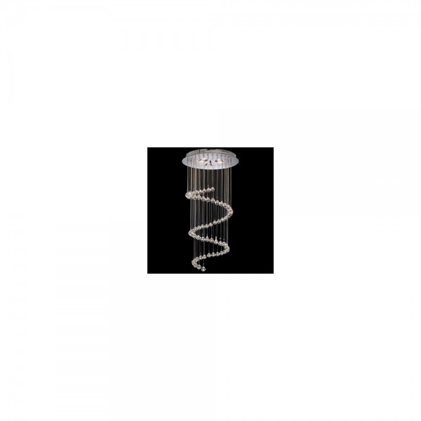 Searchlight 7743CC Spiral 5 Light Flush Ceiling Light Love4Lighting searchlight-7743cc-spiral-5-light-flush-ceiling-light-love4lighting